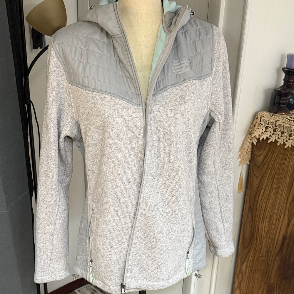 Women's Gray Jacket New Balance